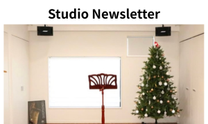 Studio Newsletter